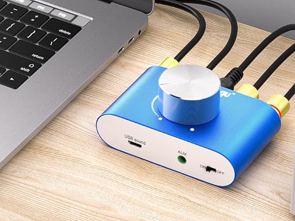 Facmogu F900S 青いパワーアンプ USB AUX接続 Facmogu F900S 青いパワーアンプ USB AUX接続 Amazon.com