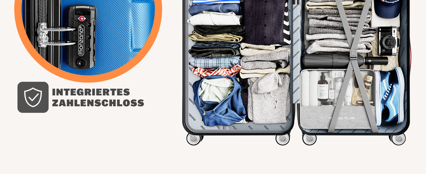 Monzana 3tlg. Reisekoffer Exopack TSA Schloss Hartschalen Koffer M-L-XL Gel-Griffe 4 Zwillingsrollen Standfüße Champagne Bbacf2fa 7338 44ee 9df3 7a7cb95a8d26. CR0,0,1464,600 PT0 SX1464 V1