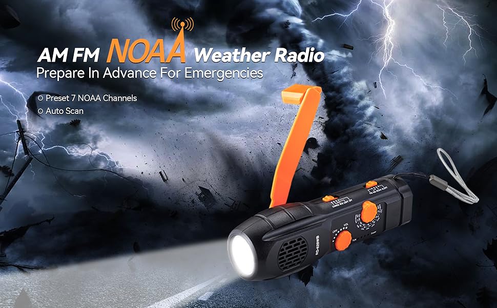 Hand Crank Emergency Radio