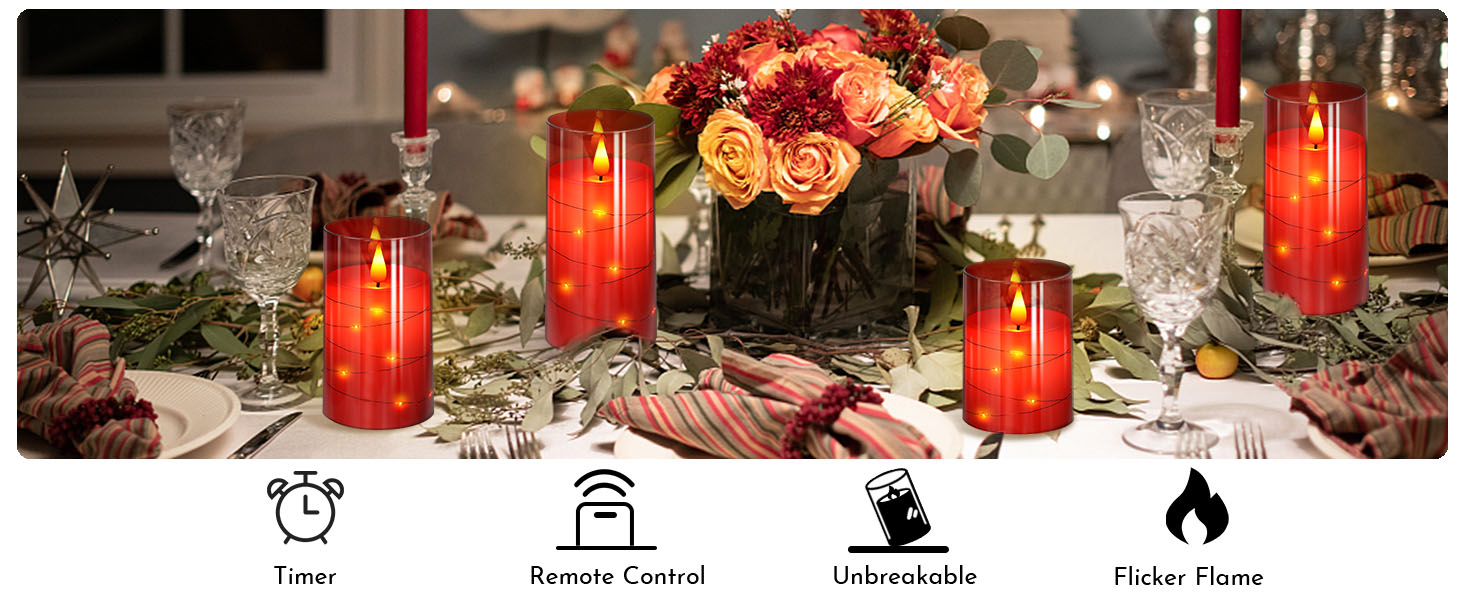 flameless candles