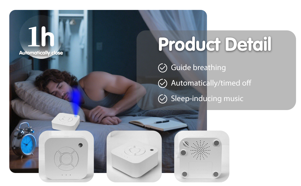 Details make the difference – and our sleep aid’s features are built for better rest.