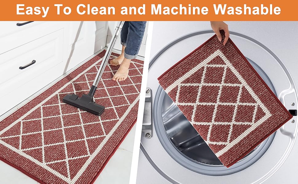 BEQHAUSEKitchenRugsWashableKitchenMatsforFloor Non
