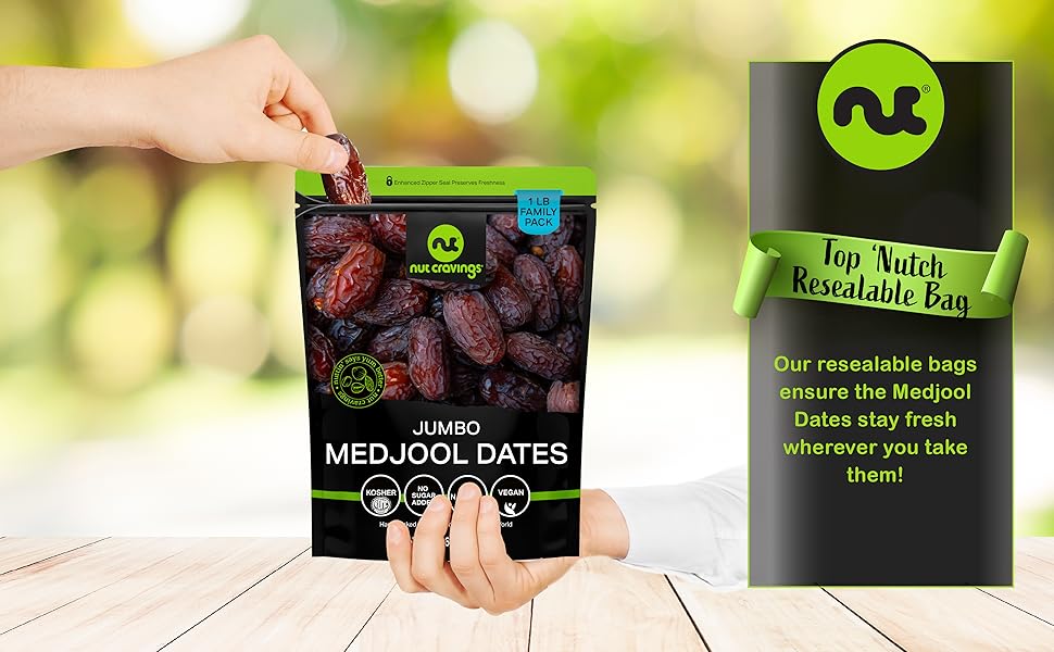 Dried jumbo dates quality bag