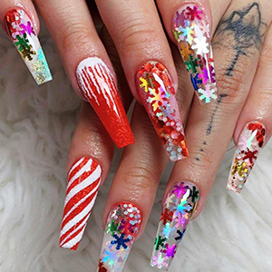 snowflake glitter