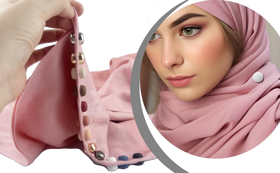 Hijab Magnets Pinless Hijab Pins