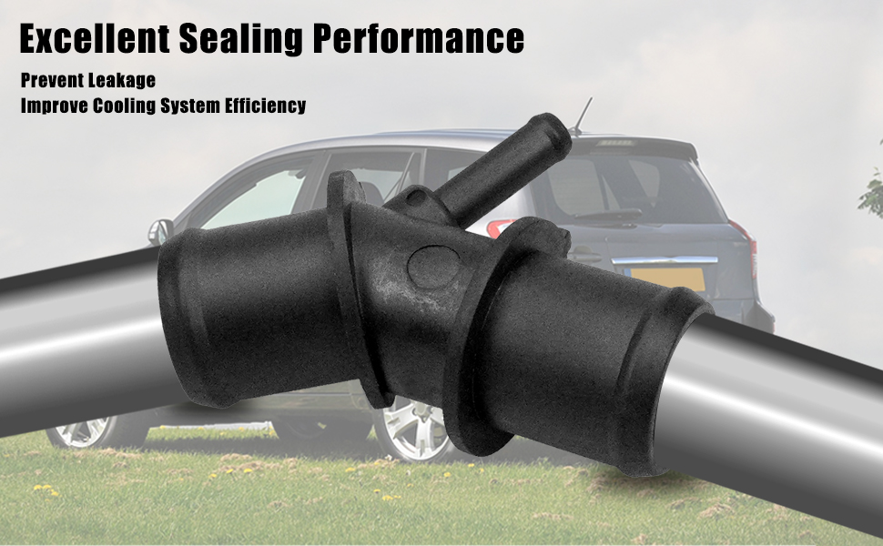 Upper Radiator Hose Adapter, Coolant Hose Connector Pipe