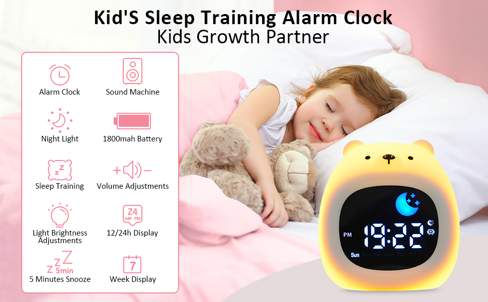 Sleep Trainer Clock