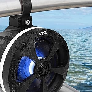 PLUTV55BTR; 2-way; waterproof; off road speaker; ATV/UTV; RGB light; marine; grade; full range;