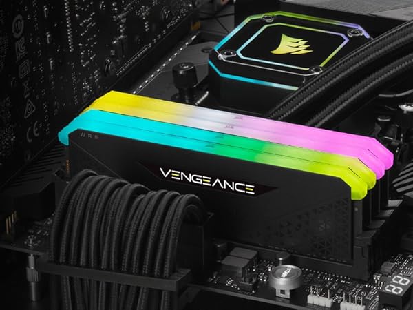メモリー CORSAIR VENGEANCE RGB RS 32GB DDR4 CORSAIR Vengeance RGB RS 32GB (2x16GB) DDR4 3200 (PC4-25600