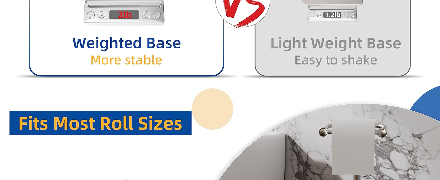 toilet paper holder stand