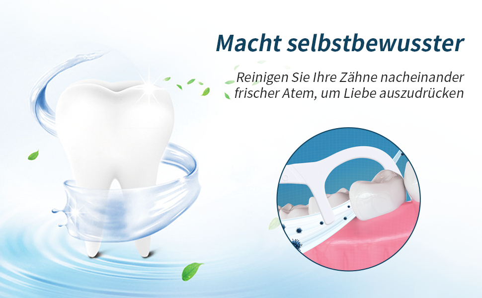 ein Zahn mit einer Zahnbürste und einer Zahnbürste