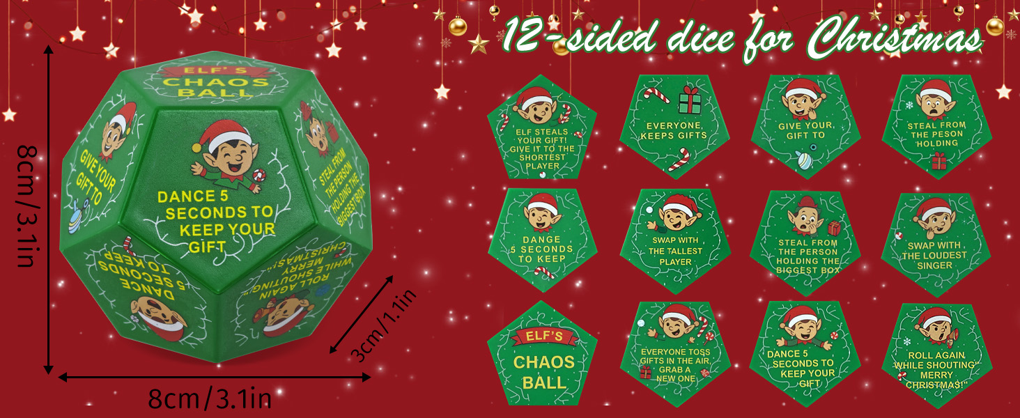 Hilarious Exchange Party Game Dice