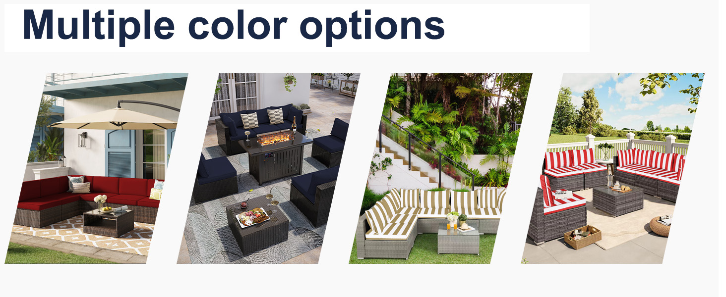  Outdoor Sectional Replacement Cushions