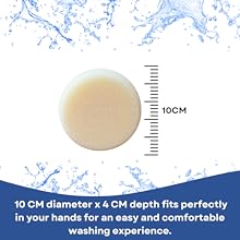 perfect size, bathing, rinsing baby sponge for bathtime