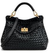 バッグ Lucia Classic Top Handbag Lucia Classic Top Handbag - Black | JW PEI