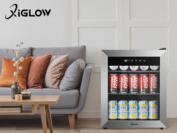 Amazon | XiGLOW(シグロー) 45L 冷蔵庫 2～18℃ 展示用 ファン式