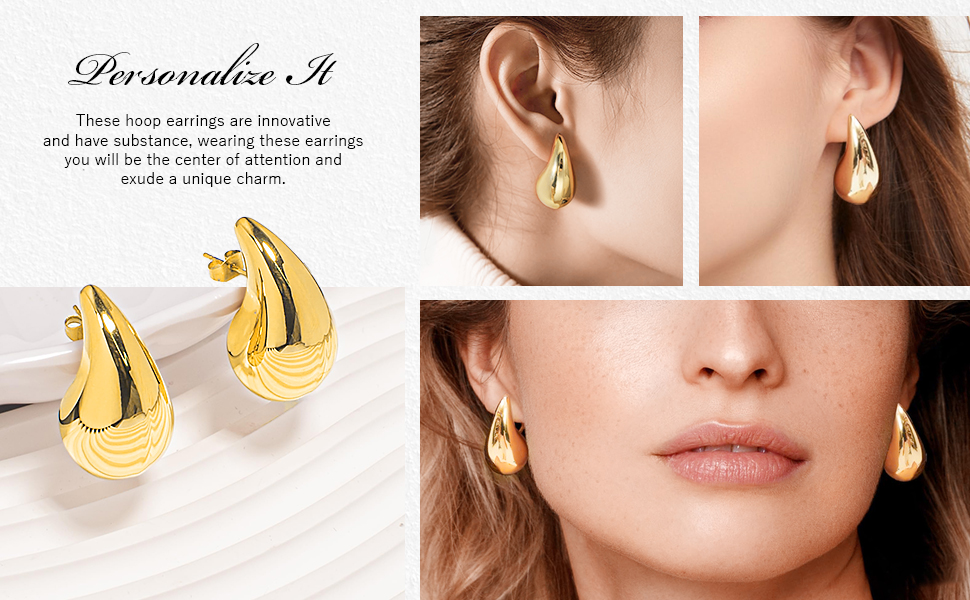 Boucle D'oreille Goutte D'eau Acier Inoxydable www.amazon.fr
