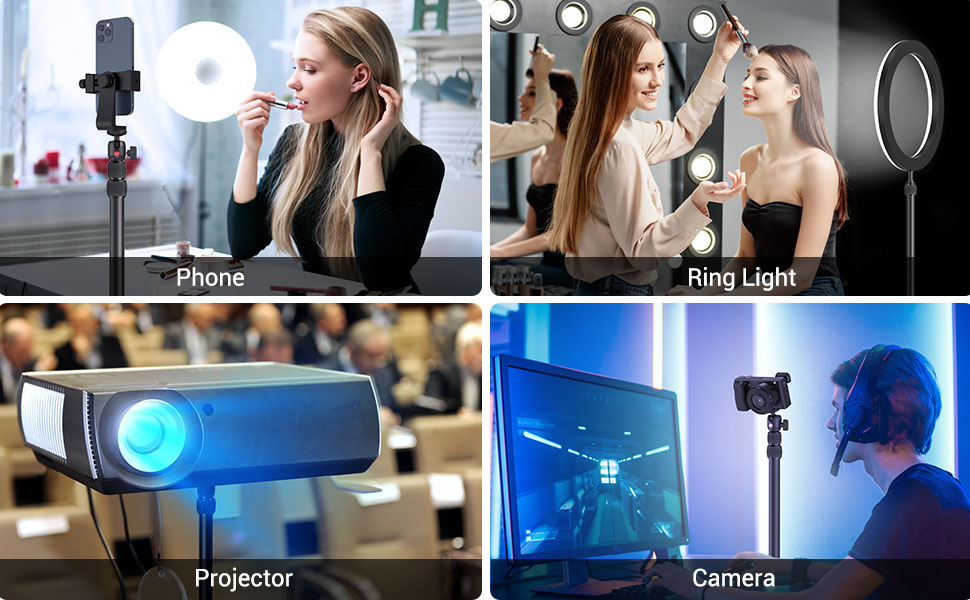 SmallRig Selection Camera Desk Mount Table Stand with 1/4" Ball Head