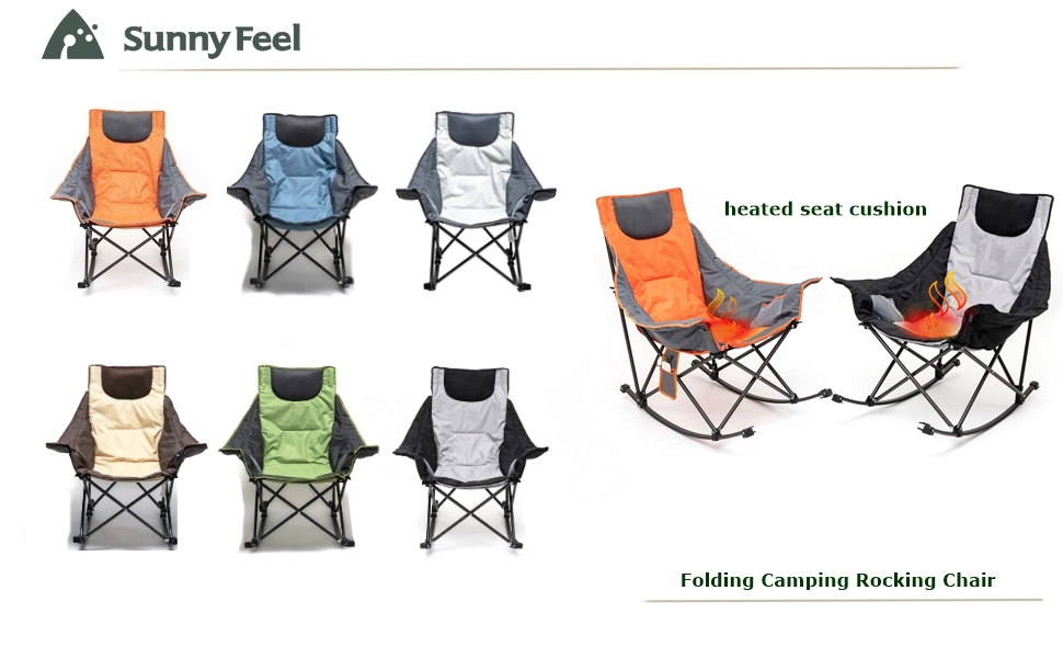 folding camping rocking chair