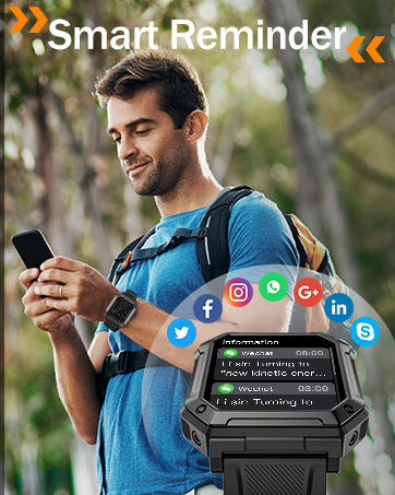men's smart watch for Android phones 