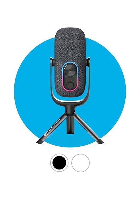 jbuds talk rendering on a blue circle