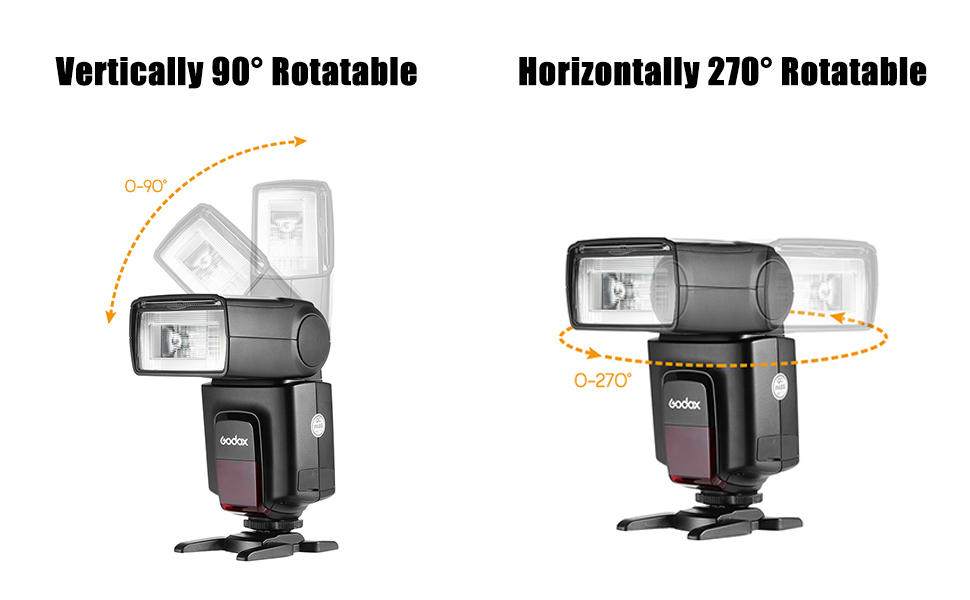 Compatible with DSLR Camera with standard hot shoe