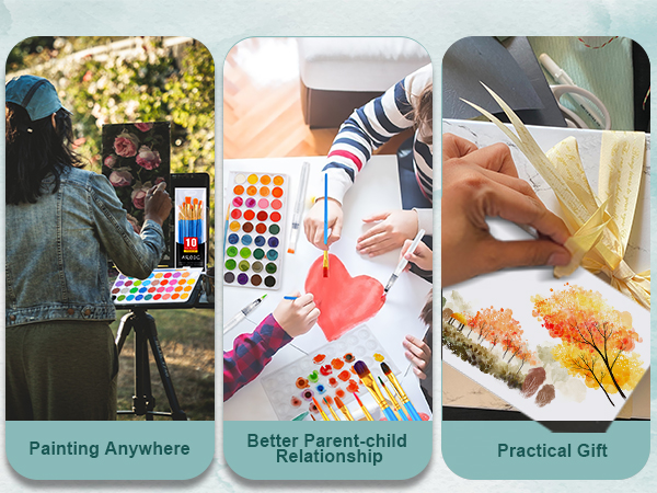 Watercolor Paint Set