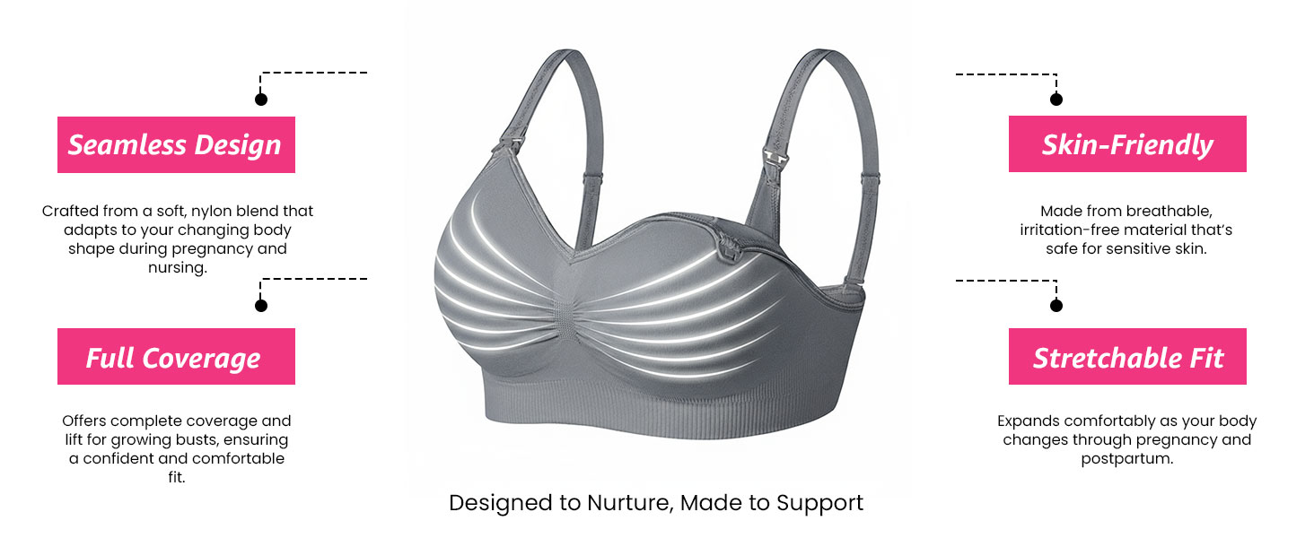 SPN-JGSP Maternity Bra | Nursing Bra | Pregnancy Bra | breastfeeding bra