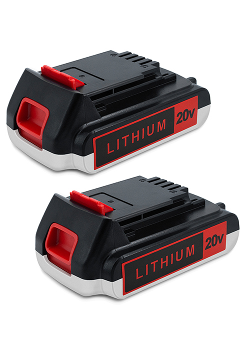 for black and decker 20v lithium battery