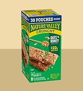 Nature Valley Crunchy Oats 'n Honey Granola Bars, 60 Bars, 44.7 OZ (30 Pouches)