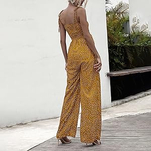 Jumpsuit Damen Sommer Lang