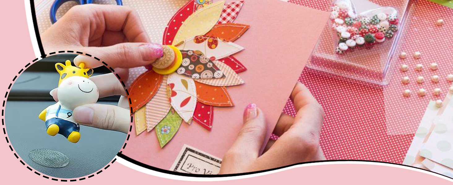 Treemoo 10MM Double Sided Sticky Dots 360 Pcs Double