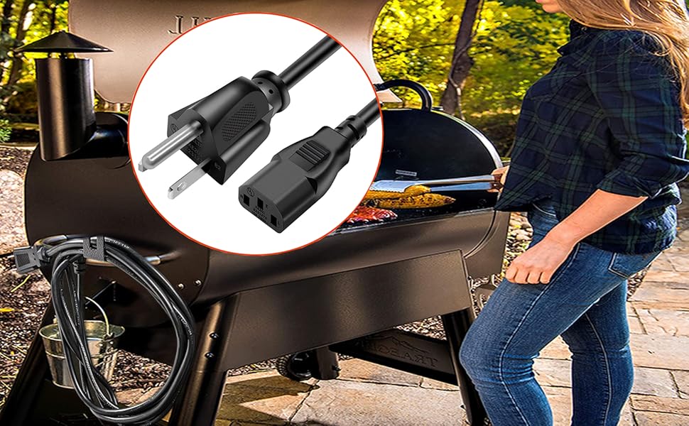 Replace Traeger Power Cord www.amazon.com