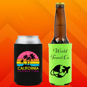 Two Different Size Can Coolers Slim, and Standard