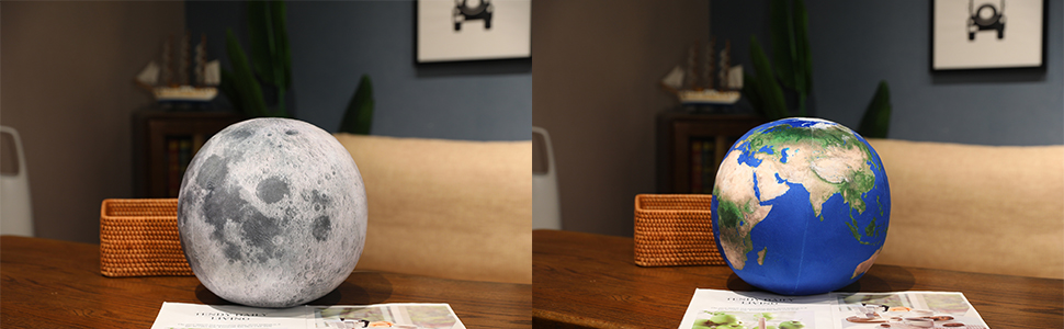 Moon Earth Stuffed Animal Toys