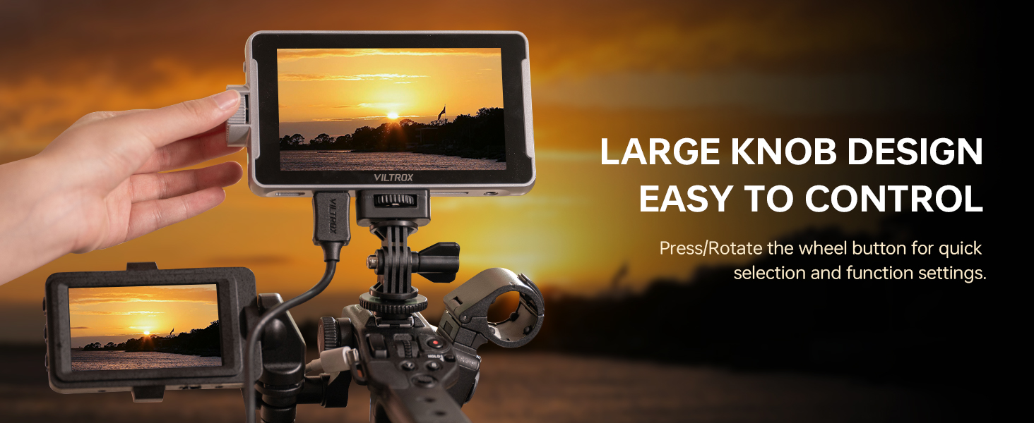 VILTROX DC-V1 5.5" Touchscreen Camera Field Monitor 