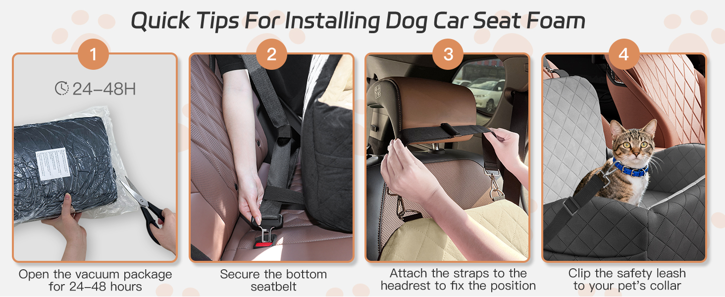 dog car booster seat