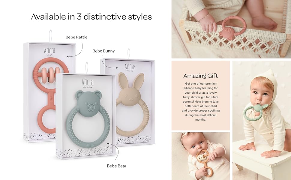 La'dore Baby Teething Toys Premium Baby Teether Soft Food