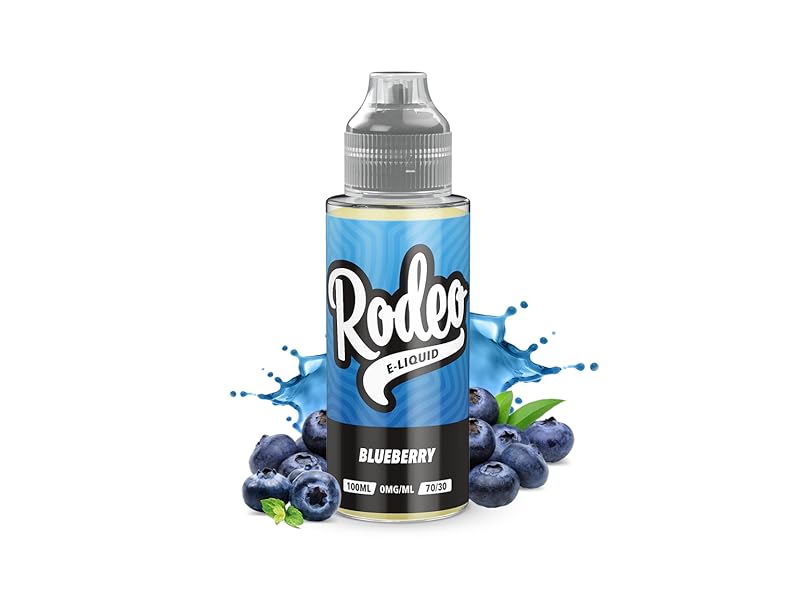 Rodeo Vape Liquid Blueberry 100ml Vape Juice E Liquid 70/30 Ecig Juice