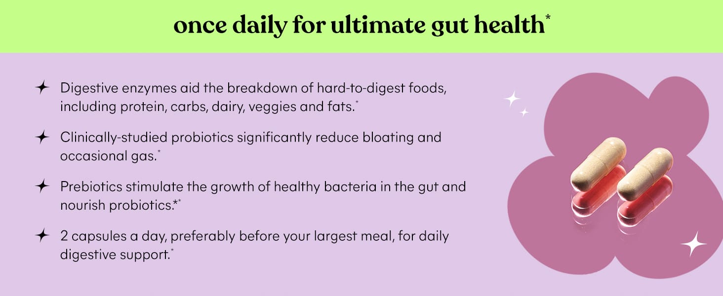 once daily for ultimate gut health*