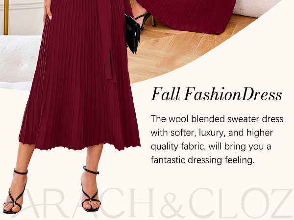 レディースウェア Theredthread S oval pleats dress THEREDTHREAD / ザレッドスレッド】S oval pleats dress