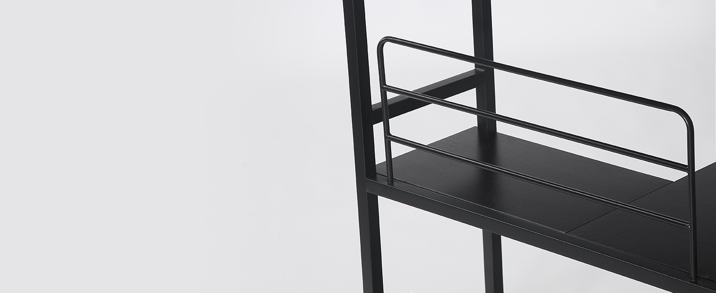 Tribesigns Home Bar Unit, 4 Tier L Shaped Liquor Bar Table