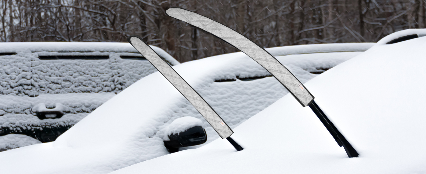 EcoNour Snow Cover Standard with Side Mirror Cover + Wiper