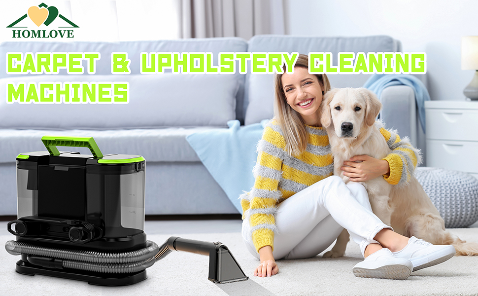 Portable Carpet & Upholstery Cleaner