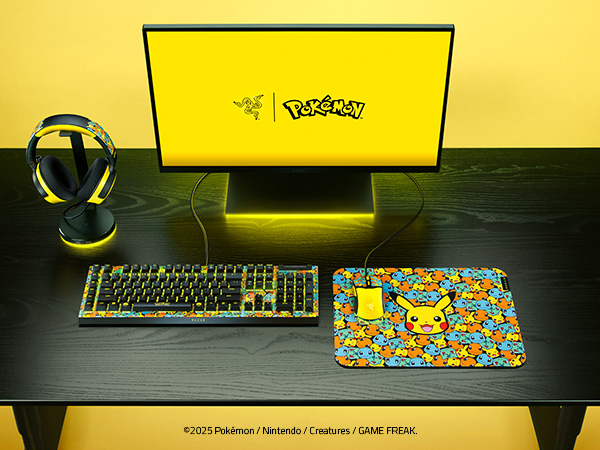 ⭐Razer Blackwidow V４⭐ポケモン⭐【ピカチュウVer】 ⭐Razer Blackwidow V4⭐ポケモン⭐【ピカチュウVer】 - メルカリ