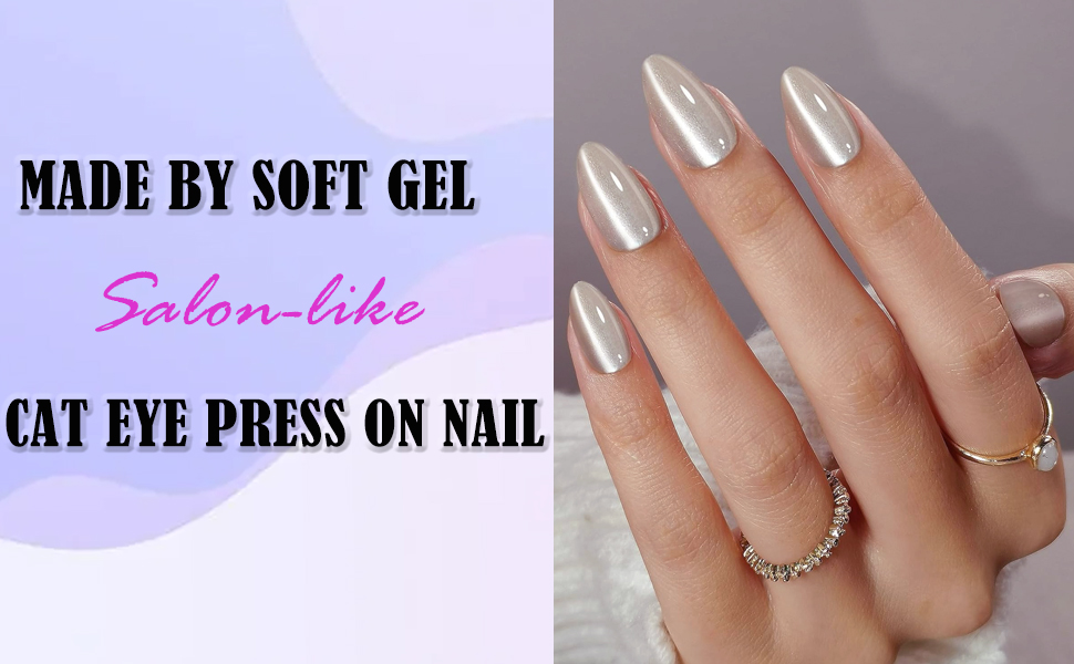 salon-like cat eye nails