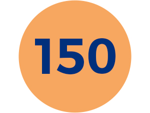 NewRhythm Men's Probiotics contains 150 billion CFU per serving