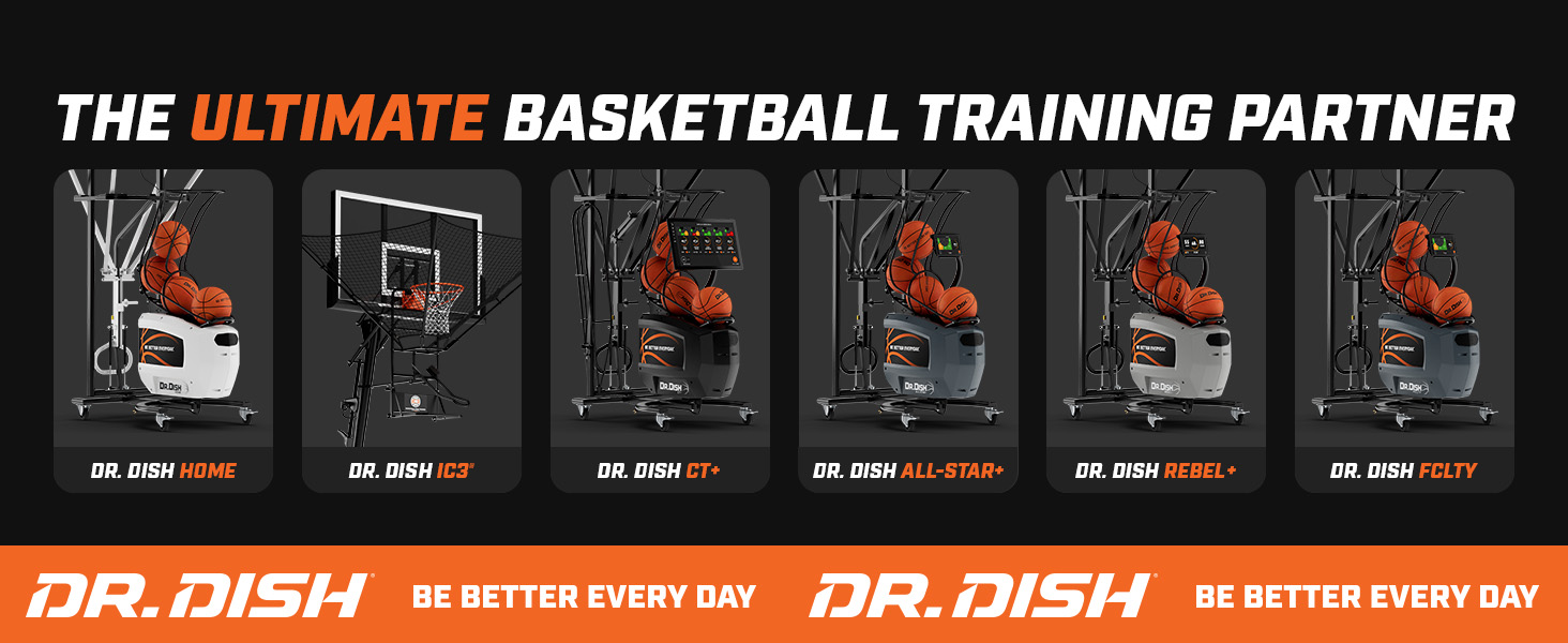 Dr. Dish iC3 Basketball Rebounder Net Return System