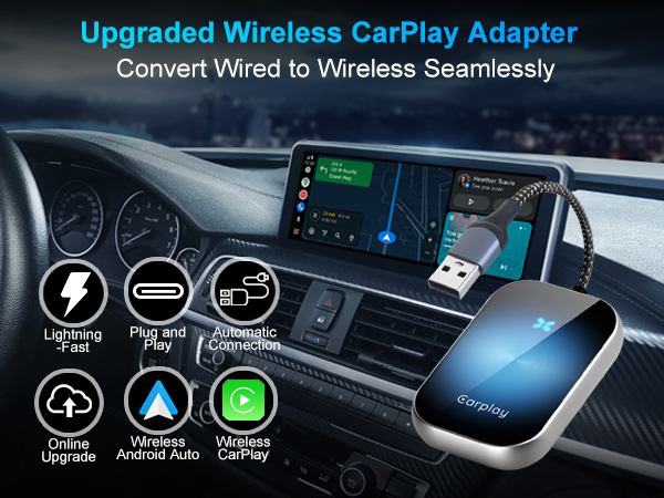 Apple - rayu1212専用 Amazon.com: CarPlay Wireless Adapter for Apple iPhone: 2 in