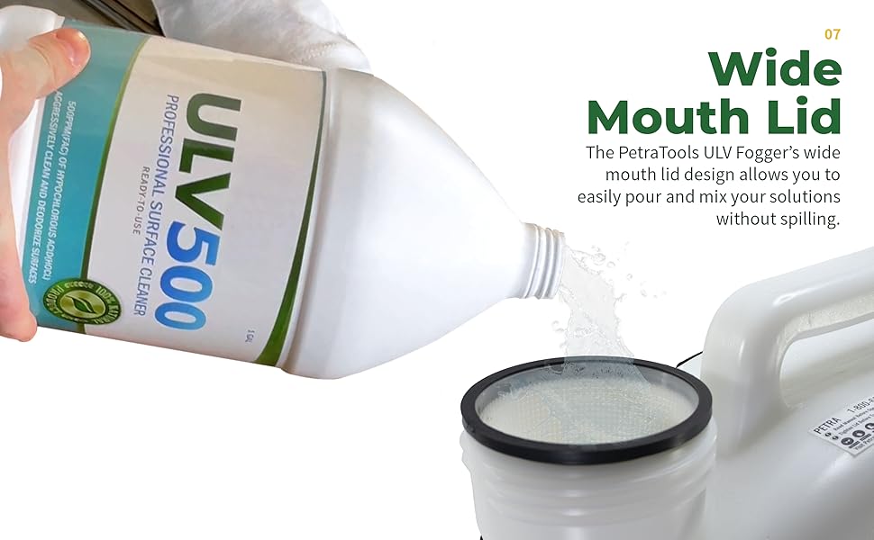 PetraTools Electric Disinfecting Fogger Machine Backpack Sprayer 4